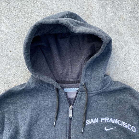 Vintage Nike San Francisco Zip-Up Hoodie - Picture 2 of 2